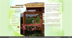 Desktop Screenshot of kaltenhauserhof.com